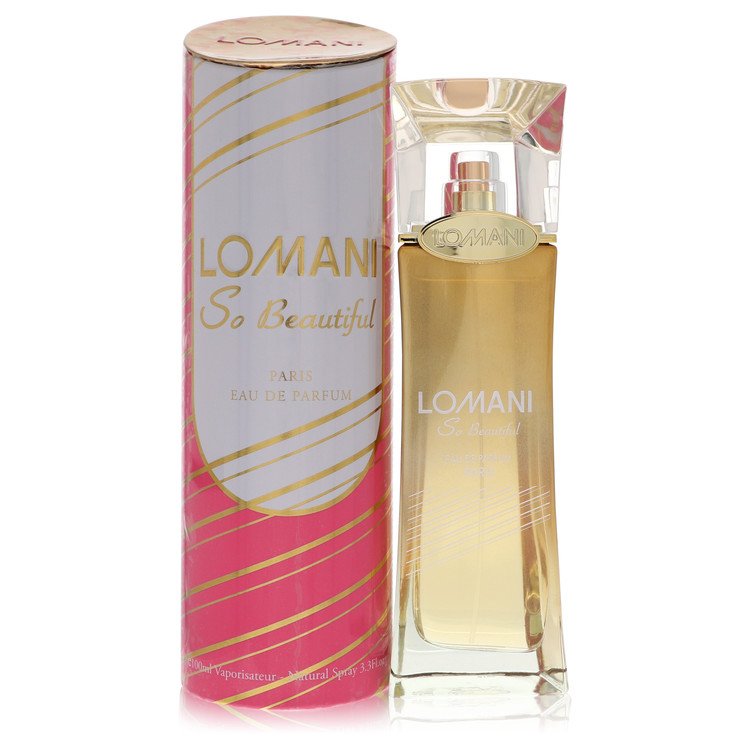 Image showing what you will get when you purchase Lomani So Beautiful Perfume By Lomani Eau De Parfum Spray