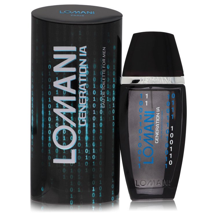 Image showing what you will get when you purchase Lomani Generation Ia Cologne By Lomani Eau De Toilette Spray