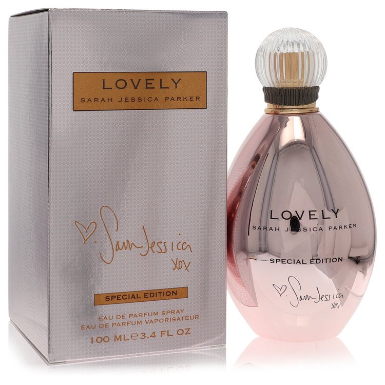 Image showing what you will get when you purchase Lovely Perfume By Sarah Jessica Parker Eau De Parfum Spray (Signed Special Edition)