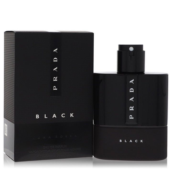 Image showing what you will get when you purchase Prada Luna Rossa Black Cologne By Prada Eau De Parfum Spray