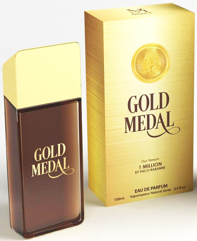 Image showing what you will get when you purchase Gold Medal Edt Spray