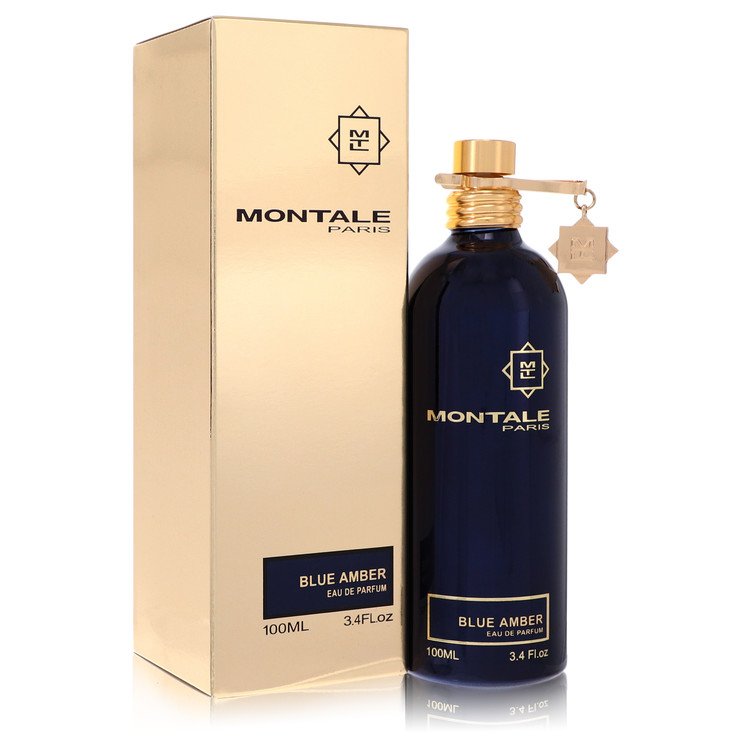 Image showing what you will get when you purchase Montale Blue Amber Perfume By Montale Eau De Parfum Spray (Unisex)