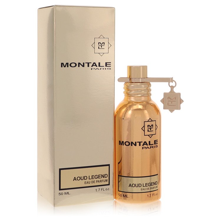 image showing the bottle and packaging for Montale Aoud Legend Perfume by Montale Eau De Parfum Spray (Unisex) 50ml