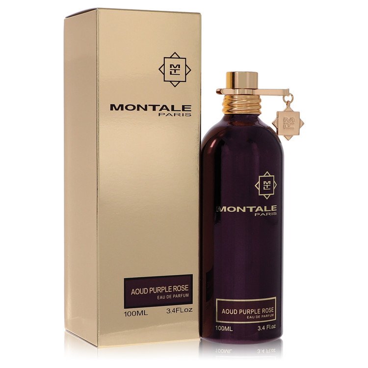 Image showing what you will get when you purchase Montale Aoud Purple Rose Perfume By Montale Eau De Parfum Spray (Unisex)