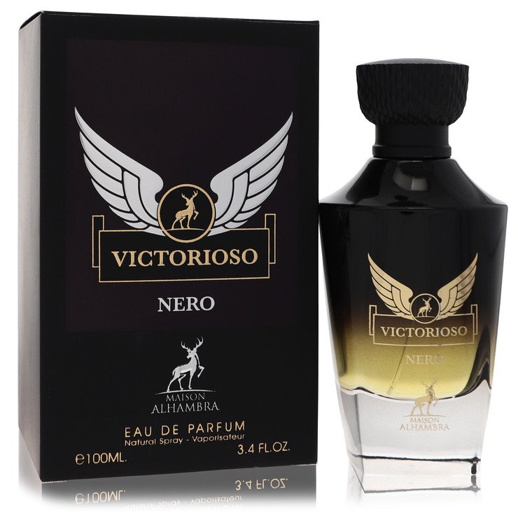 Image showing what you will get when you purchase Maison Alhambra Victorioso Nero Cologne By Maison Alhambra Eau De Parfum Spray