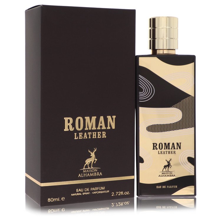 Image showing what you will get when you purchase Maison Alhambra Roman Leather Cologne By Maison Alhambra Eau De Parfum Spray (Unisex)