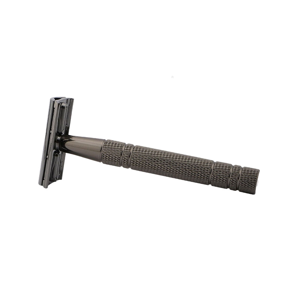 Black | Stainless Steel Safety Razor