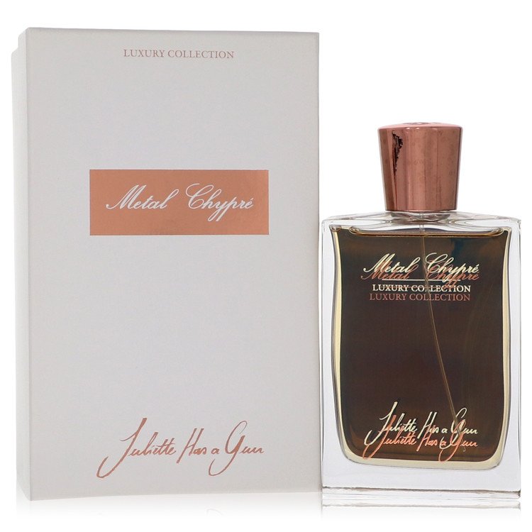 Image showing what you will get when you purchase Metal Chypre Perfume By Juliette Has A Gun Eau De Parfum Spray (Unisex)