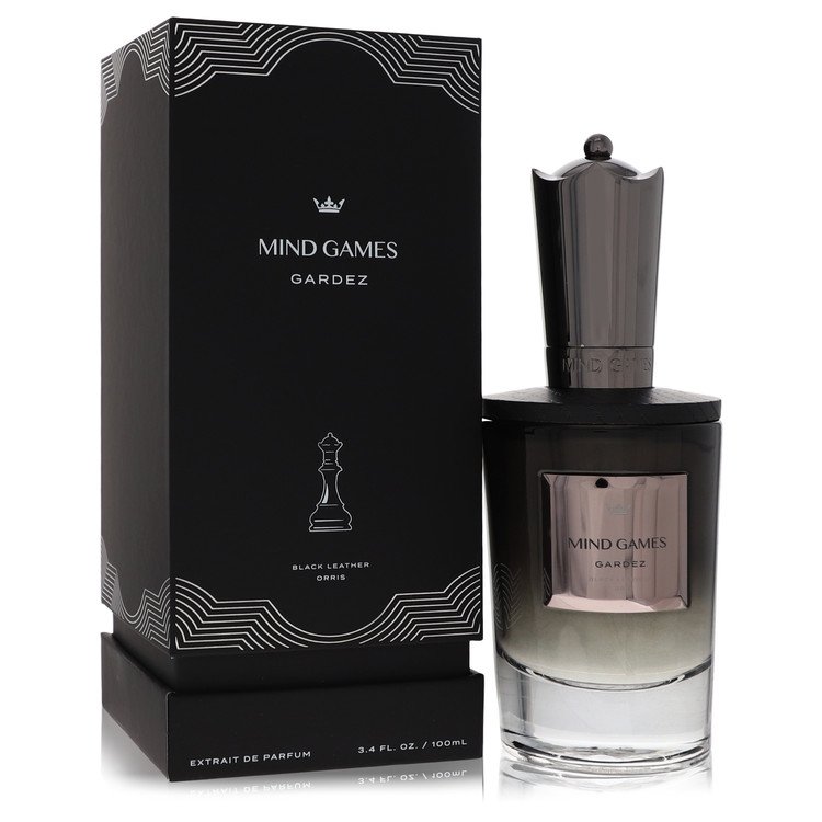 image showing the bottle and packaging for Mind Games Gardez Cologne by Mind Games Extrait De Parfum Spray (Unisex) 100ml