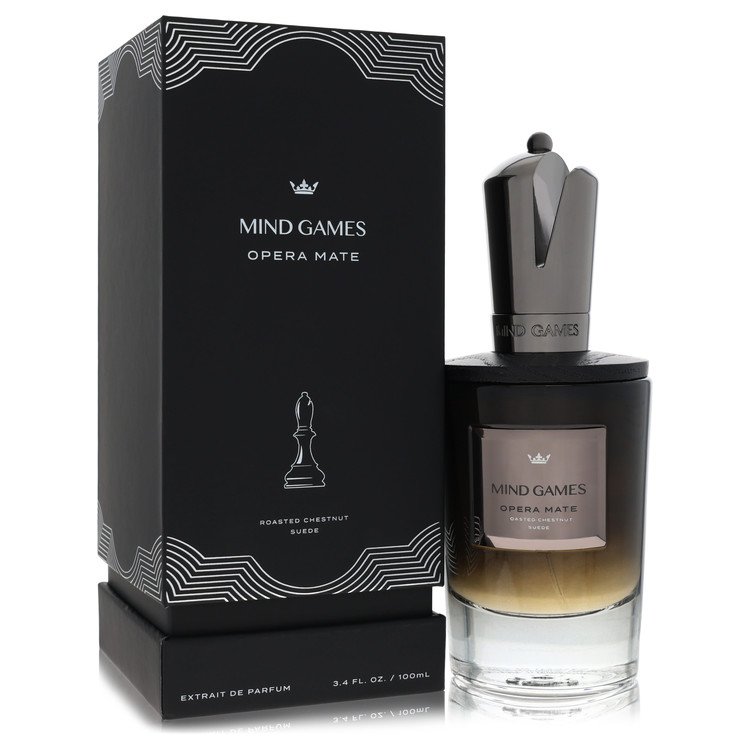 image showing the bottle and packaging for Mind Games Opera Mate by Mind Games Extrait De Parfum Spray(Unisex) 100ml