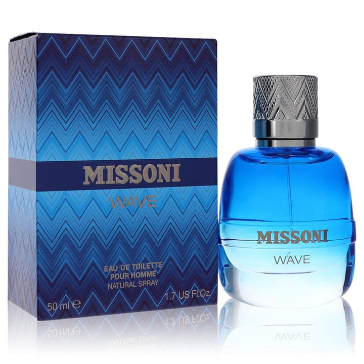 Image showing what you will get when you purchase Missoni Wave Cologne By Missoni Eau De Toilette Spray
