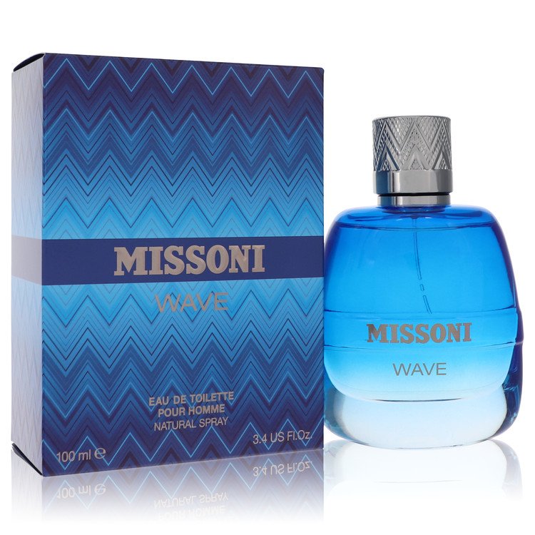 Image showing what you will get when you purchase Missoni Wave Cologne By Missoni Eau De Toilette Spray