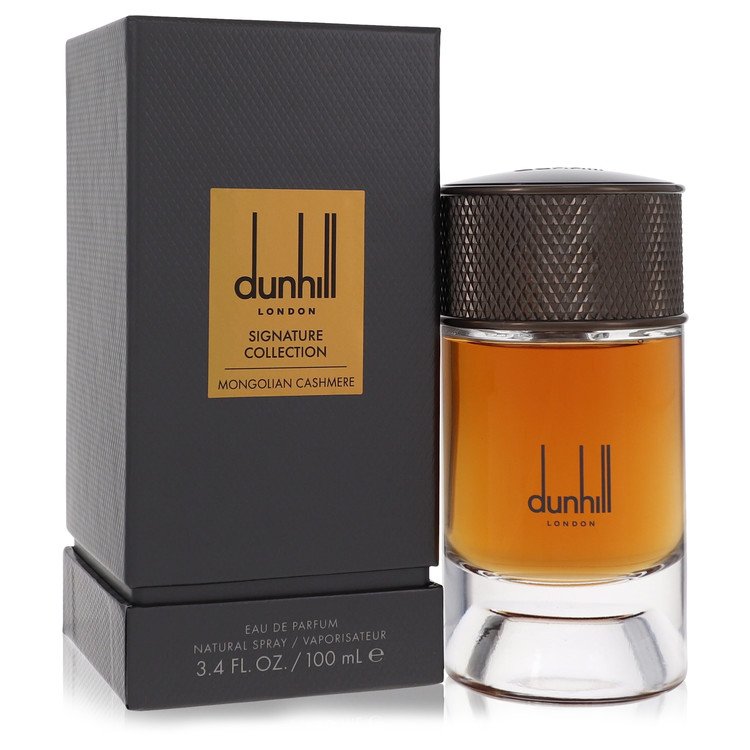 image showing the bottle and packaging for Dunhill Mongolian Cashmere Cologne by Alfred Dunhill Eau De Parfum Spray  100ml