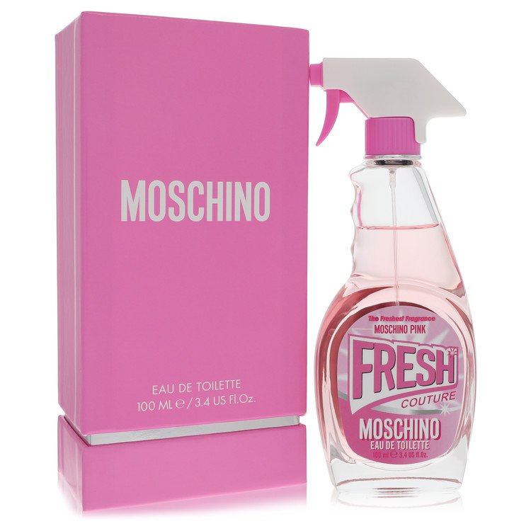 Image showing what you will get when you purchase Moschino Fresh Pink Couture Perfume By Moschino Eau De Toilette Spray