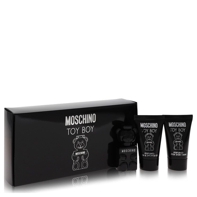 Image showing what you will get when you purchase Moschino Toy Boy Cologne By Moschino Gift Set