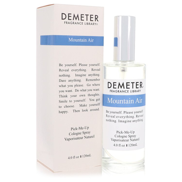 image showing the bottle and packaging for Demeter Mountain Air Perfume by Demeter Cologne Spray  120ml