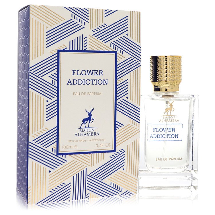 Image showing what you will get when you purchase Narcotic Flower Addiction Perfume By Maison Alhambra Eau De Parfum Spray