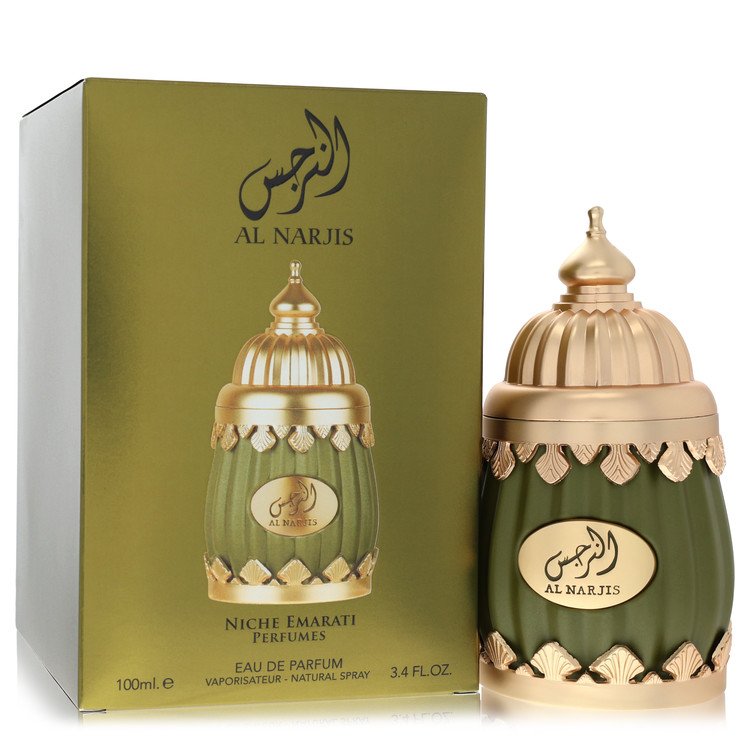 Image showing what you will get when you purchase Niche Emarati Al Narjis Perfume By Lattafa Eau De Parfum Spray (Unisex)