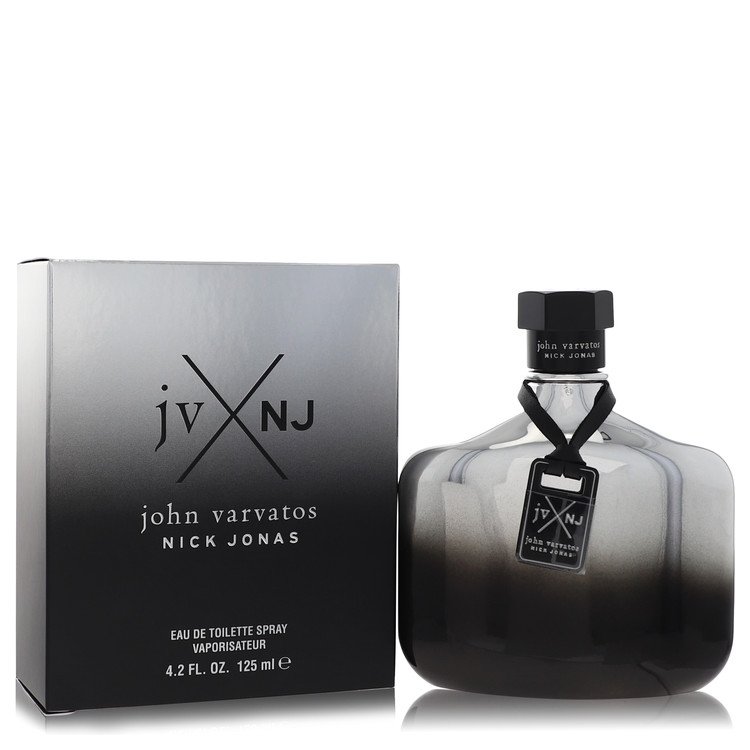 Image showing what you will get when you purchase John Varvatos Nick Jonas Jv X Nj Cologne By John Varvatos Eau De Toilette Spray (Silver Edition)