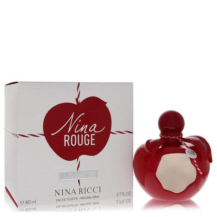 Image showing what you will get when you purchase Nina Rouge Perfume By Nina Ricci Eau De Toilette Spray