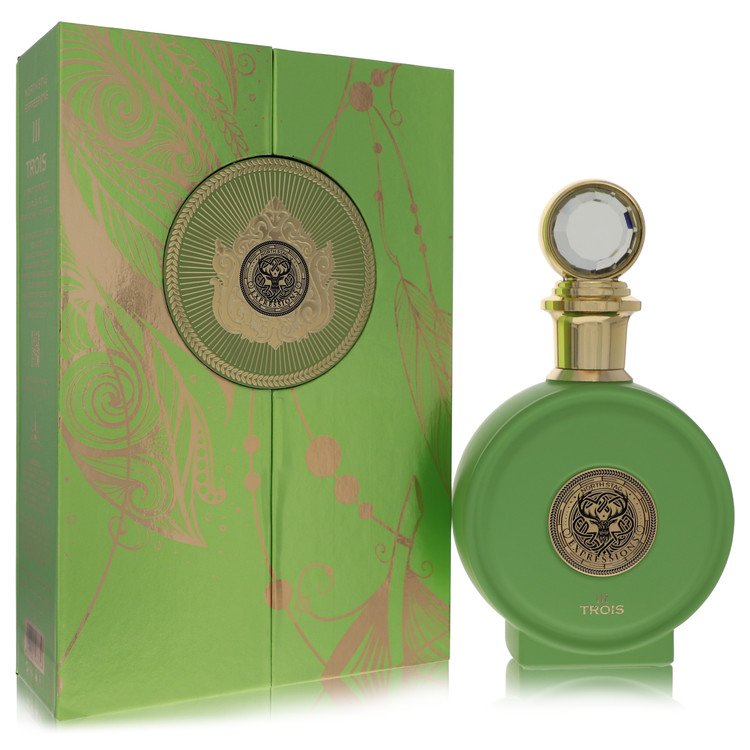 image showing the bottle and packaging for Paris Corner North Stag Expressions Iii Trois Cologne By Paris Corner Extrait de Parfum Spray (Unisex) 100ml