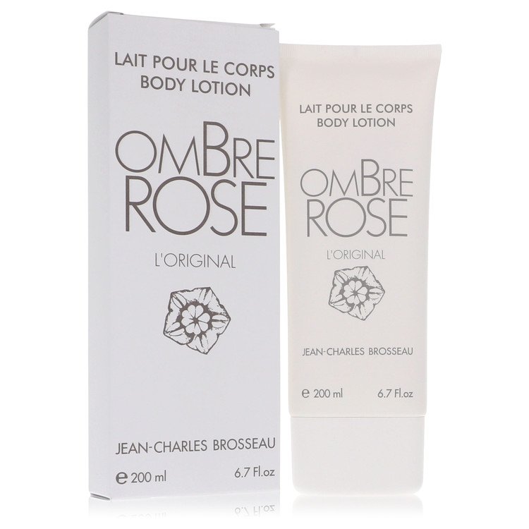 Image showing what you will get when you purchase Ombre Rose Perfume By Brosseau Body Lotion