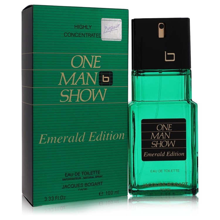 Image showing what you will get when you purchase One Man Show Emerald Cologne By Jacques Bogart Eau De Toilette Spray