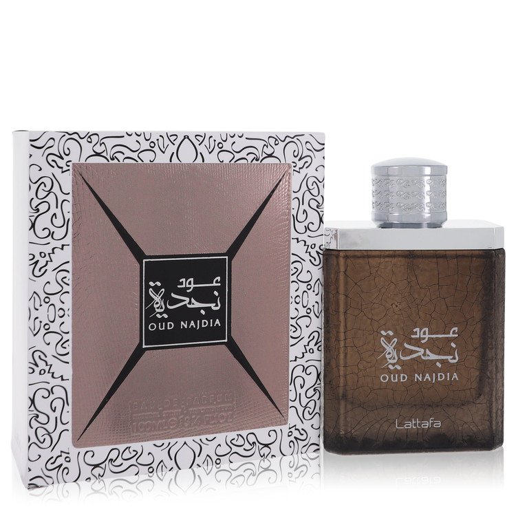 Image showing what you will get when you purchase Oud Najdia Perfume By Lattafa Eau De Parfum Spray (Unisex)