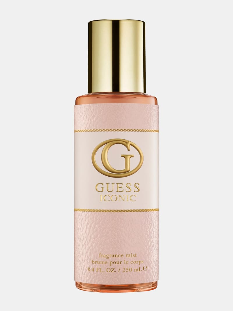 image showing the bottle and packaging for Guess Iconic Perfume By Guess Fragrance Mist 250ml