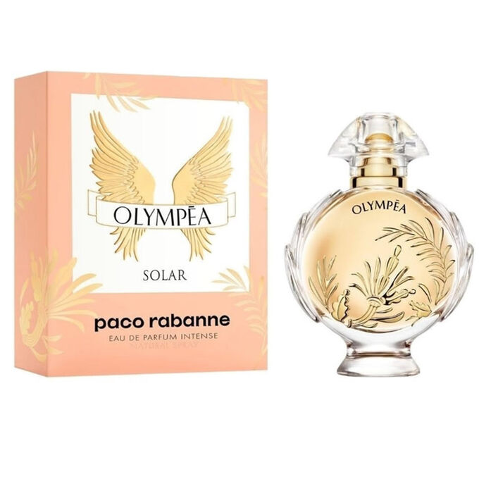 Image showing what you will get when you purchase Olympea Solar Perfume By Paco Rabanne Eau De Parfum Intense Spray