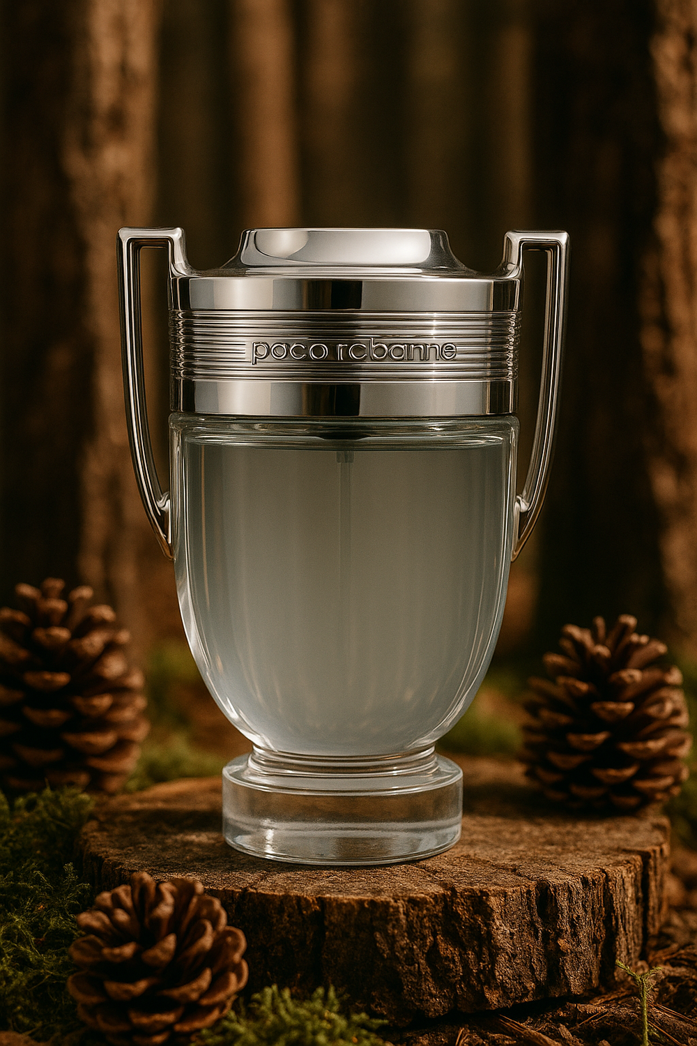 Image showing what you will get when you purchase Invictus Cologne By Paco Rabanne Eau De Toilette Spray