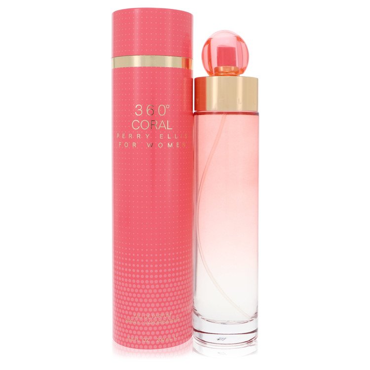 Image showing what you will get when you purchase Perry Ellis 360 Coral Perfume By Perry Ellis Eau De Parfum Spray