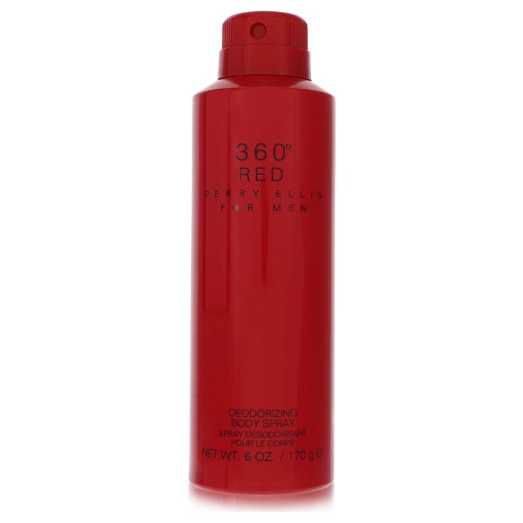 Image showing what you will get when you purchase Perry Ellis 360 Red Cologne By Perry Ellis Deodorant Spray