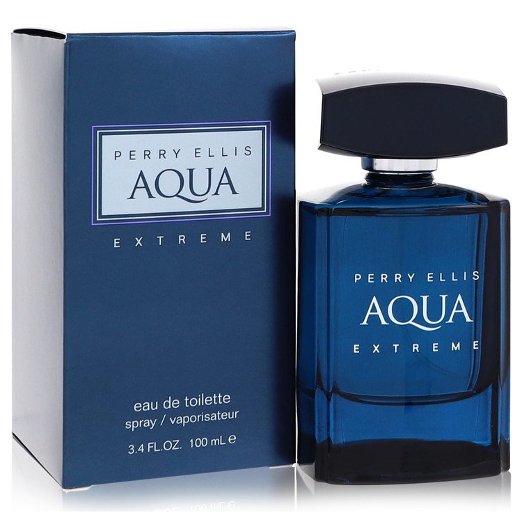 Image showing what you will get when you purchase Perry Ellis Aqua Extreme Cologne By Perry Ellis Eau De Toilette Spray