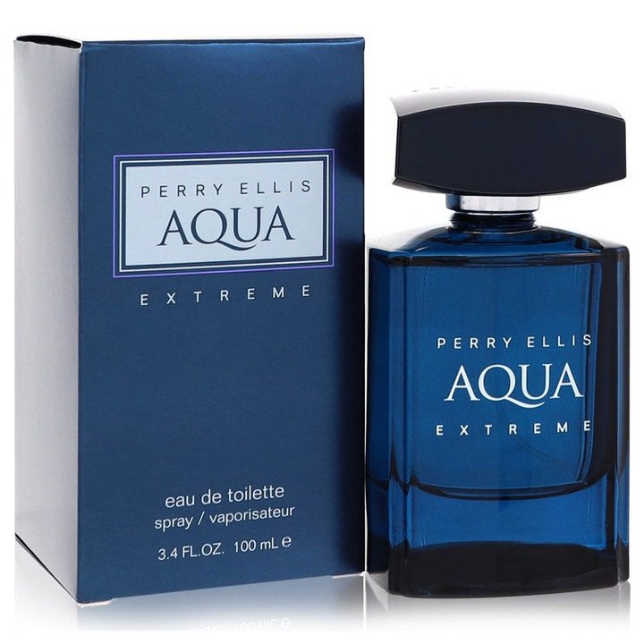 Image showing what you will get when you purchase Perry Ellis Aqua Extreme Cologne By Perry Ellis Eau De Toilette Spray