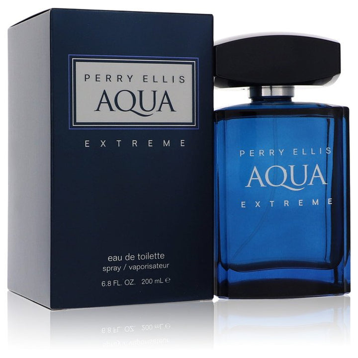 Image showing what you will get when you purchase Perry Ellis Aqua Extreme Cologne By Perry Ellis Eau De Toilette Spray