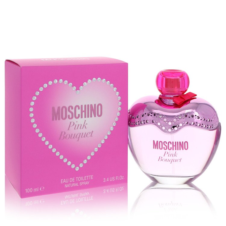 Image showing what you will get when you purchase Moschino Pink Bouquet Perfume By Moschino Eau De Toilette Spray
