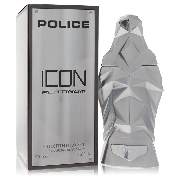 Police Icon Platinum Cologne By Police Colognes Eau De Parfum Spray 125ml  - Just Perfume