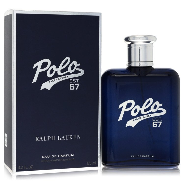 image showing the bottle and packaging for Polo 67 Cologne By Ralph Lauren Eau De Parfum Spray 125ml