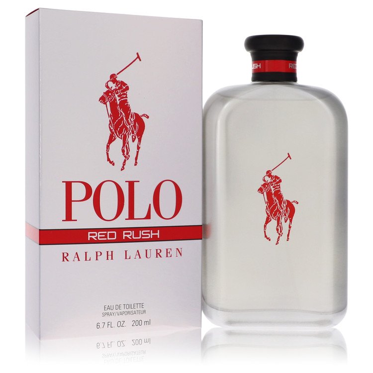 Image showing what you will get when you purchase Polo Red Rush Cologne By Ralph Lauren Eau De Toilette Spray