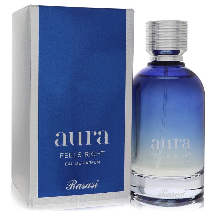 Image showing what you will get when you purchase Rasasi Aura Feels Right Cologne By Rasasi Eau De Parfum Spray (Unisex)