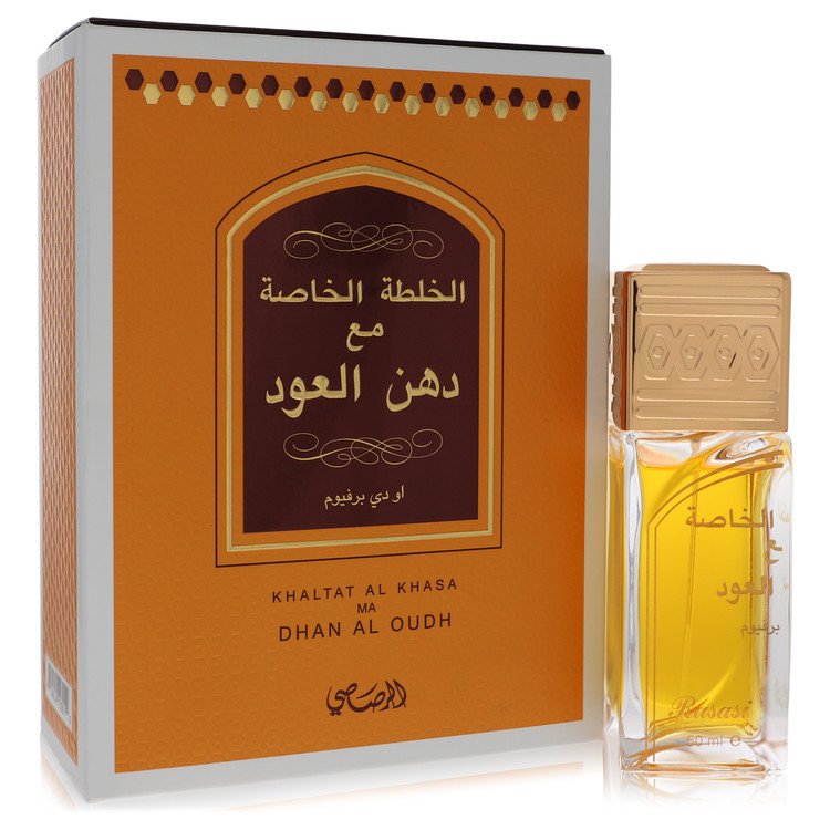Image showing what you will get when you purchase Rasasi Khaltat Al Khasa Perfume By Rasasi Eau De Parfum Spray (Unisex)