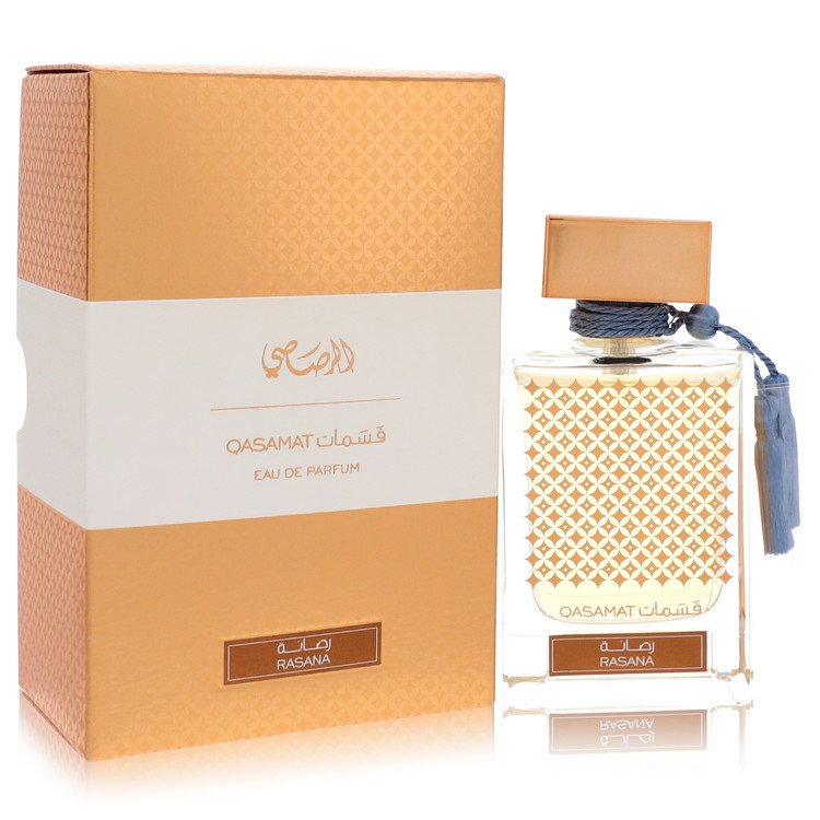 Image showing what you will get when you purchase Rasasi Qasamat Rasana Perfume By Rasasi Eau De Parfum Spray (Unisex)
