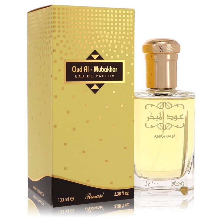 Image showing what you will get when you purchase Rasasi Oud Al Mubakhar Perfume By Rasasi Eau De Parfum Spray (Unisex)