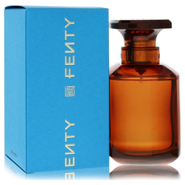 image showing the bottle and packaging for Rihanah Fenty Perfume By Rihanah Eau De Parfum Spray 75ml