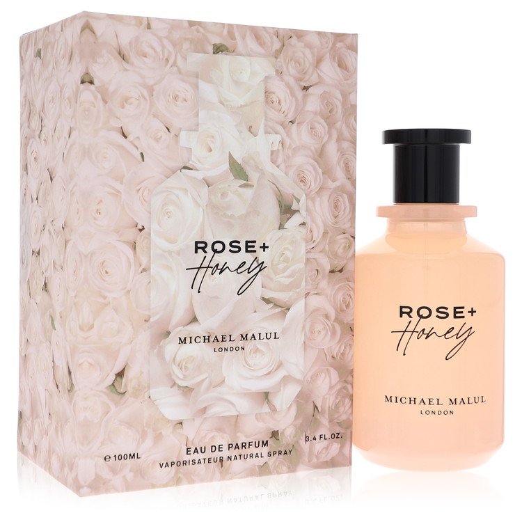 Image showing what you will get when you purchase Michael Malul Rose + Honey Perfume By Michael Malul Eau De Parfum Spray