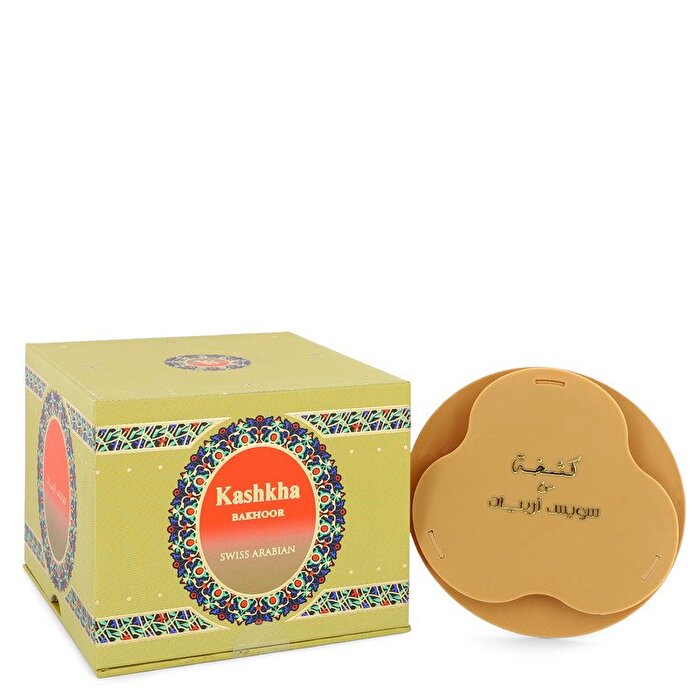 Image showing what you will get when you purchase Swiss Arabian Kashkha Cologne By Swiss Arabian 18 Tablets Incense Bakhoor (Unisex)