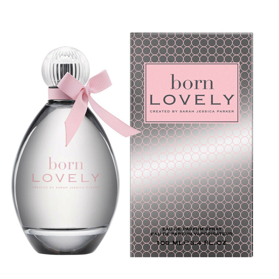 image showing the bottle and packaging for SARAH JESSICA PARKER BORN LOVELY EDP 100ml