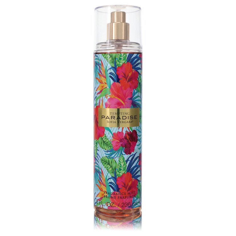 Image showing what you will get when you purchase Sofia Vergara Tempting Paradise Perfume By Sofia Vergara Body Mist