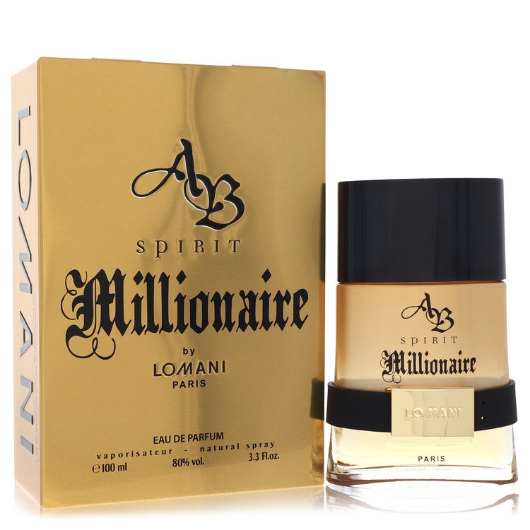 Image showing what you will get when you purchase Spirit Millionaire Cologne By Lomani Eau De Parfum Spray